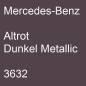 Preview: Mercedes-Benz, Altrot Dunkel Metallic, 3632.